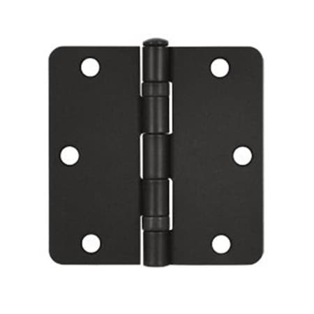 Patioplus 3.5 x 3.5 x 0.25 in. Radius Hinge Steel, Oil Rubbed Bronze PA696904